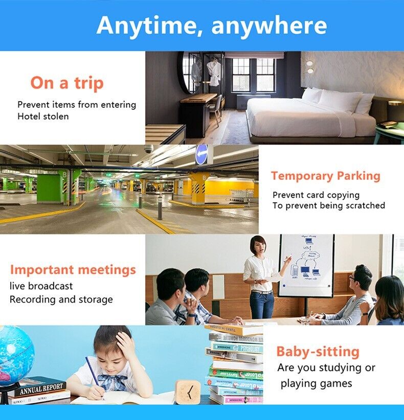 WiFi Wireless Spy 4K Mini Camera Pinhole DIY Hidden HD Screw IP DVR