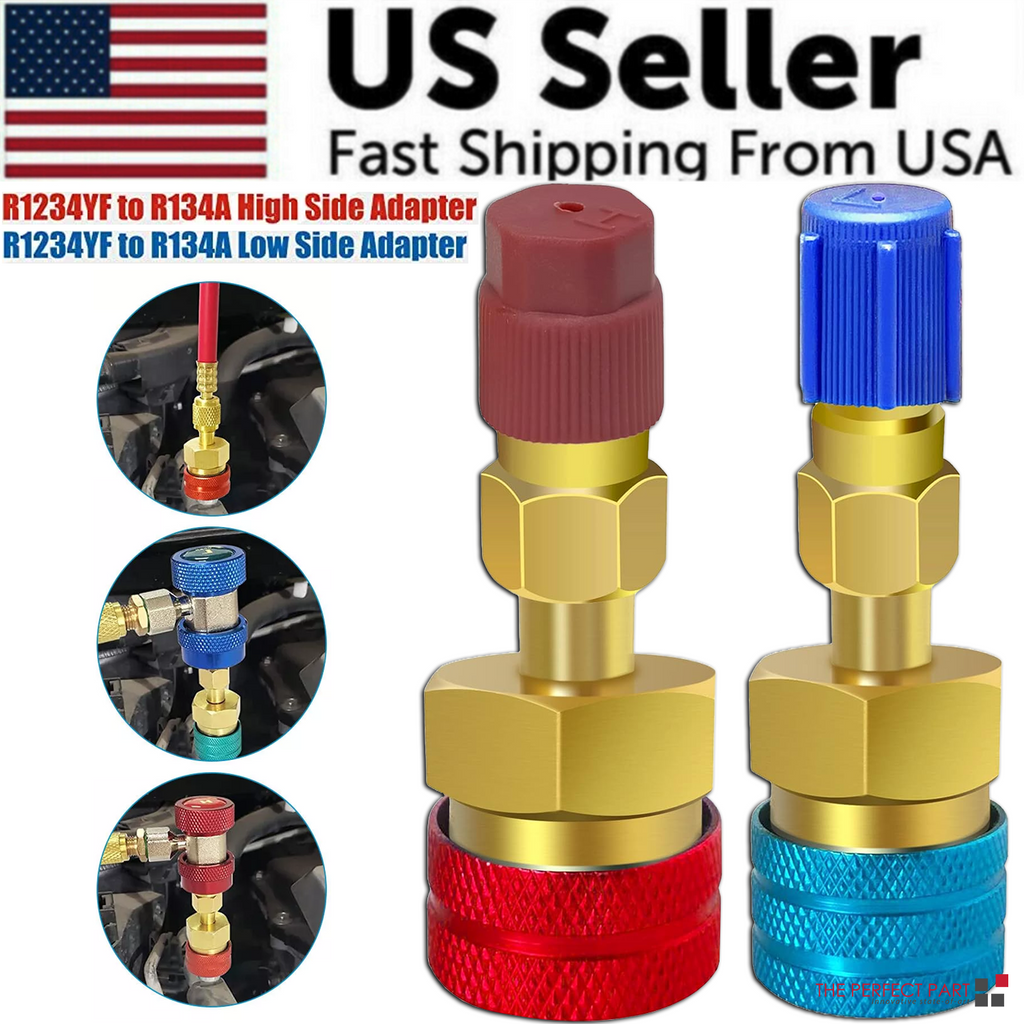 R1234YF to R134A Quick Coupler Adapter Fits Car A/C High Low Side