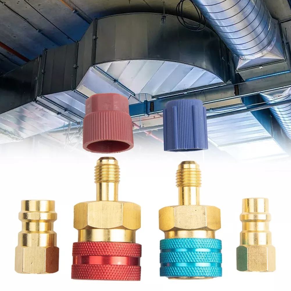 R1234YF to R134A Quick Coupler Adapter Fits Car A/C High Low Side