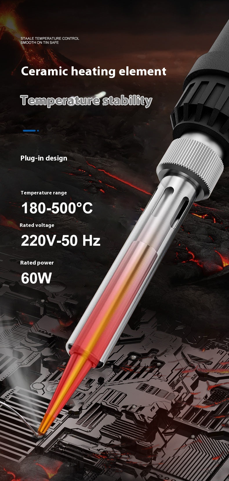 Compact Electric Welding Tool DIY Repair Soldering Pen Handheld Iron