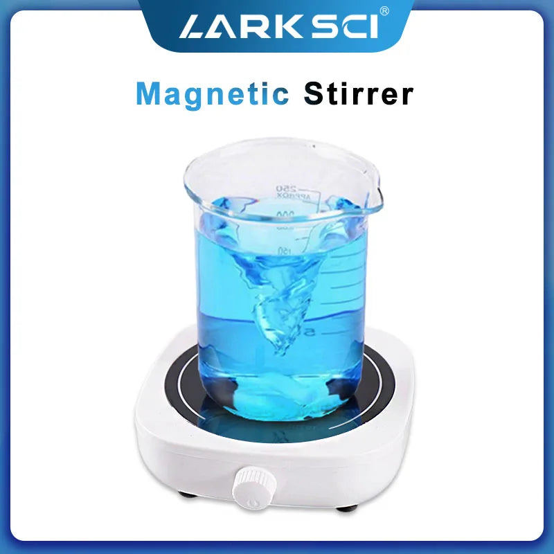 Mini Stir Plate Magnetic Lab Stirrer with 2 Stir Bars, Magnetic Mixer