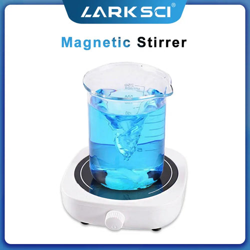 Mini Stir Plate Magnetic Lab Stirrer with 2 Stir Bars, Magnetic Mixer