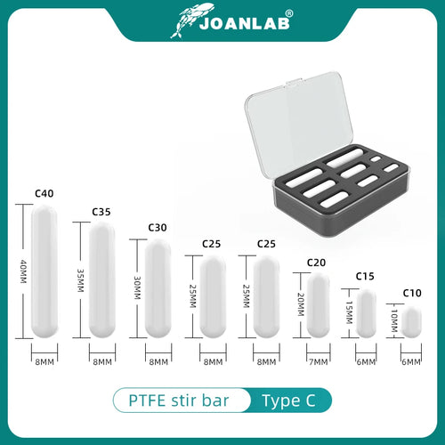 JOANLAB Magnetic Stirrer Bar Size 15mm 20mm 25mm 28mm 30mm 35mm 40mm