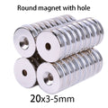 10/20/30pcs with countersunk 20x3-5mm discs for scientific,