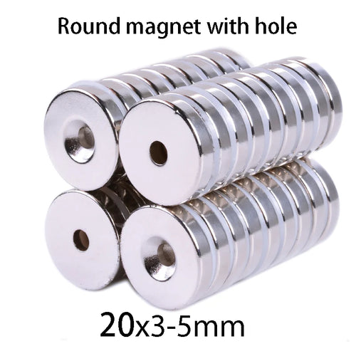 10/20/30pcs with countersunk 20x3-5mm discs for scientific,