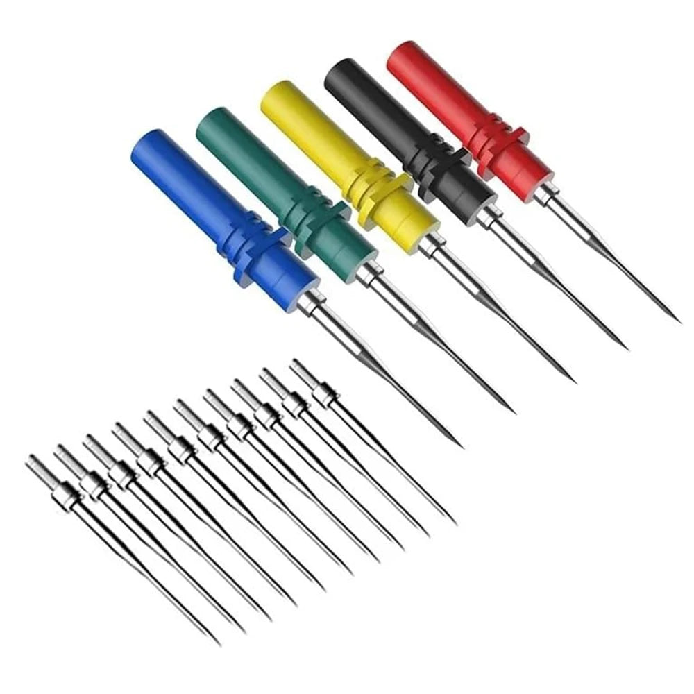 15pcs Automotive Diagnostic Test Probe Puncture Needles Oscilloscope