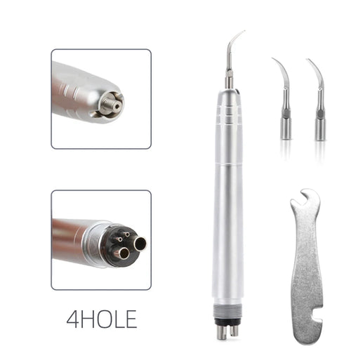 Dental Ultrasonic Air Scaler Handpiece 3 Tips Air Scaling Polishin