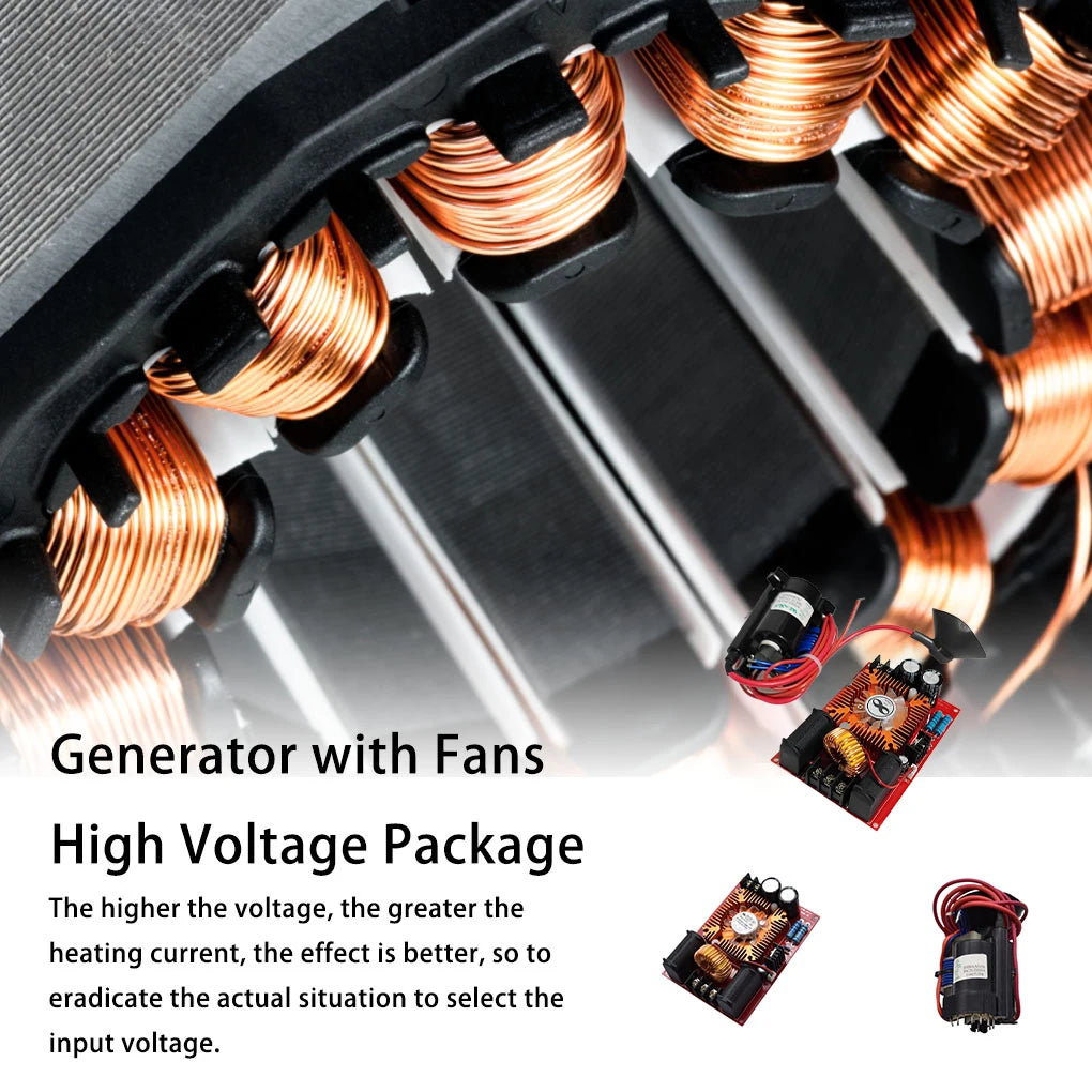 DIY Electronic Kit 250W 15A DC12-30V ZVS Tesla Coil Flyback Driver