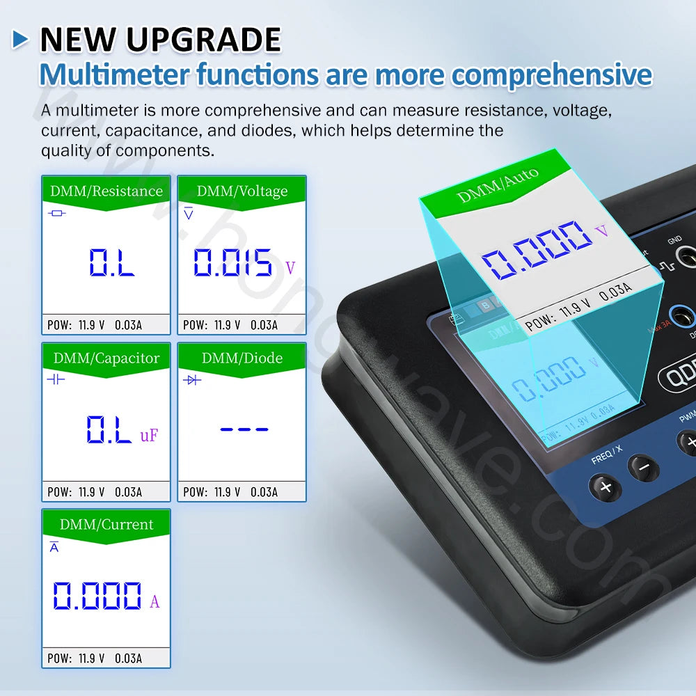 QDB4A QDB-5A Car Sensor Tester Oscilloscope PWM Drive Multimeter
