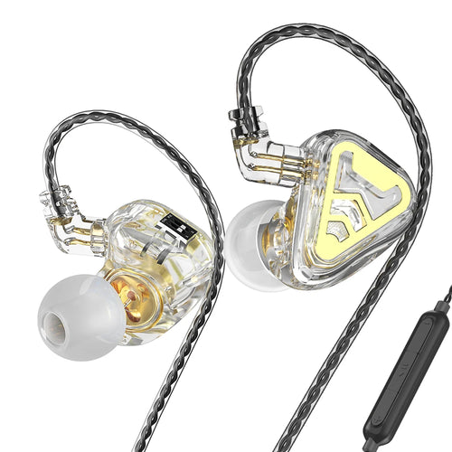 CVJ TXS Earphones Dual Magnet Dynamic Driver Wired  2 Pin In Ear