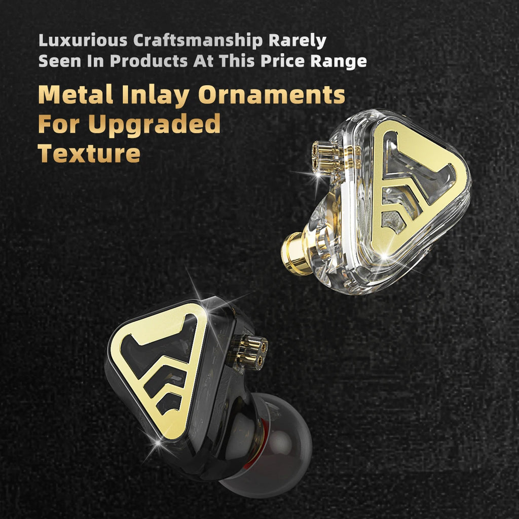 CVJ TXS Earphones Dual Magnet Dynamic Driver Wired  2 Pin In Ear