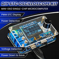 DIY Mini Digital Oscilloscope Electronic Kit STC8K8A MCU with 0.96