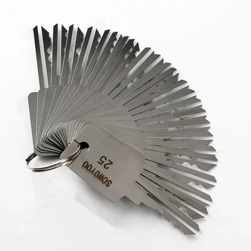 48 In 1 Locksmith Tools Lock Keys Set for Bull Head Lock for S Groove