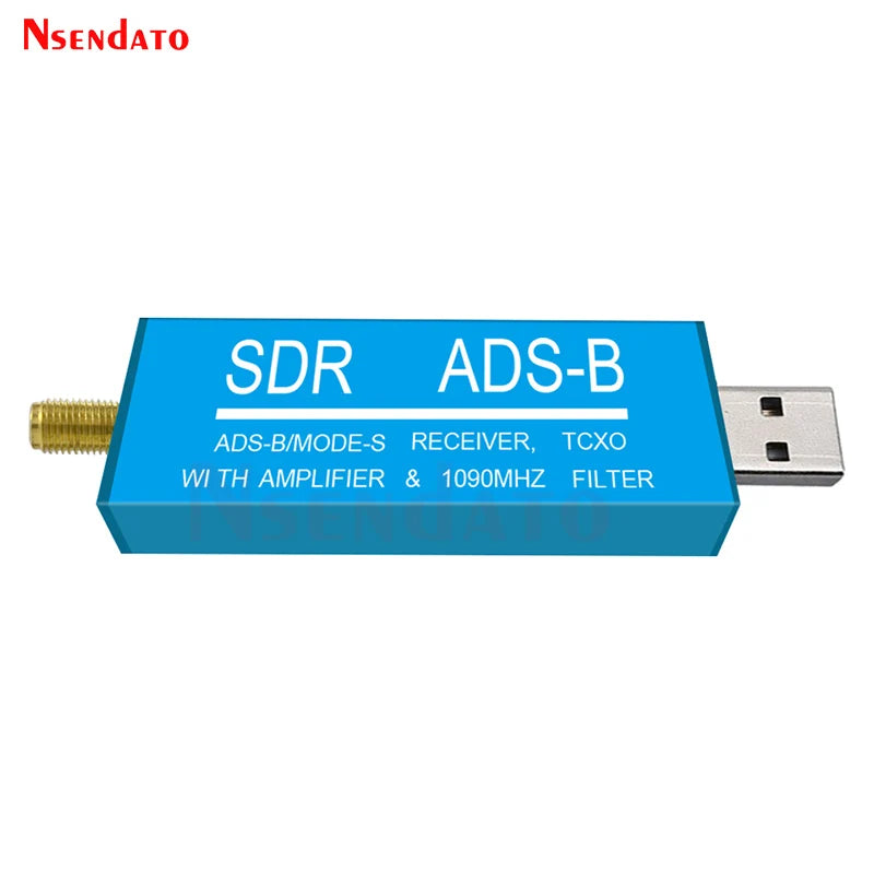 RTL2832U ADS-B Mode-S USB SDR TV Receiver Built-in RF Amplifier