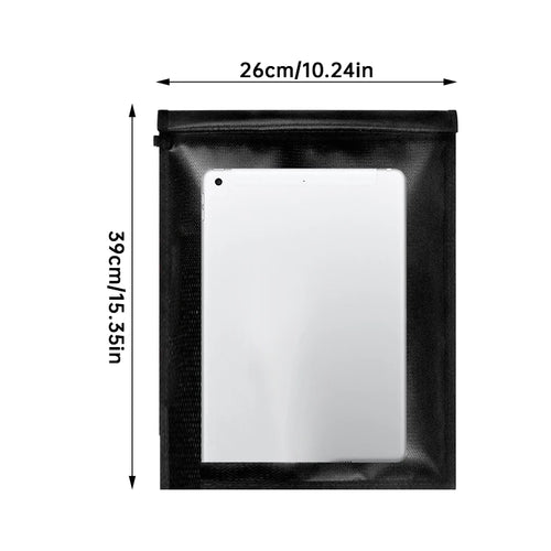 Upgraded Waterproof & Fireproof Faraday Bag for Car Keys, Cell Phone,