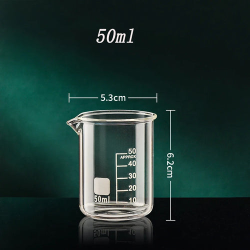 High Borosilicate Glass Measuring Cup Clear Scale Cup Laboratory