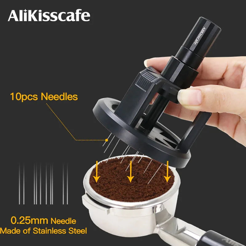 ALIKISSCAFE WDT Tools Espresso Needle Distributor Stirrer Magnetic