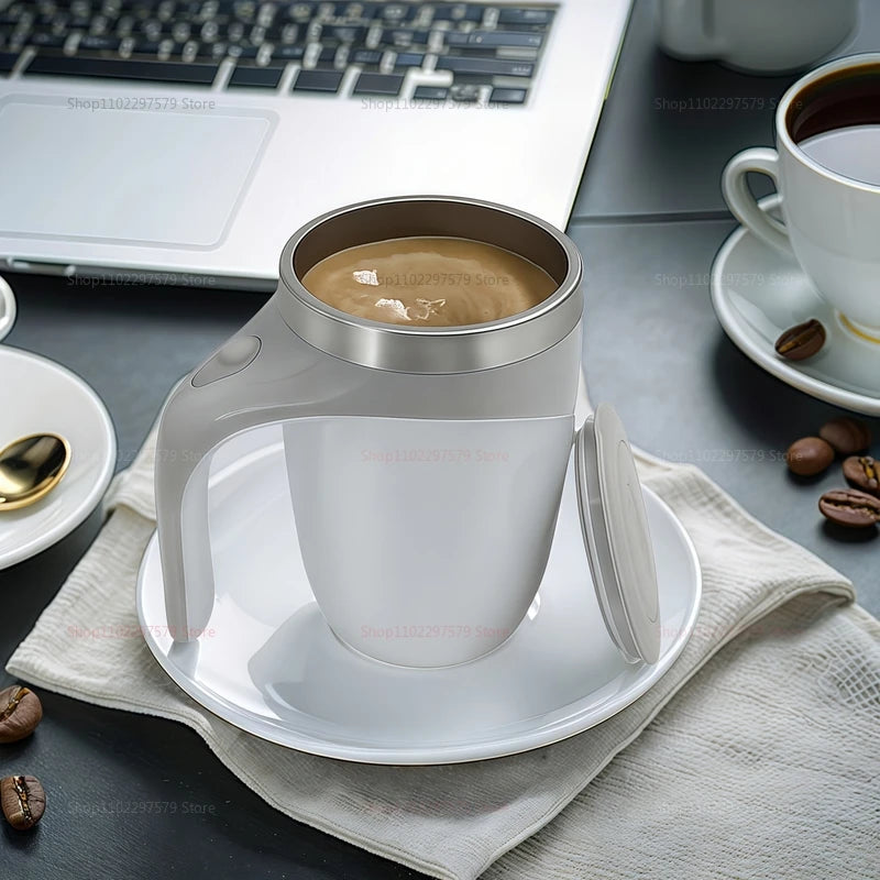 Corrosion-Resistant 304 Stainless Steel Coffee Milk Automatic Stirring