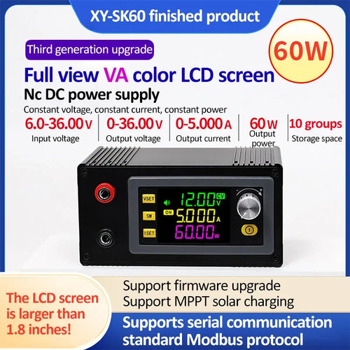 SK60 SK120 DC Buck Boost Converter CNC Adjustable Regulated Laboratory