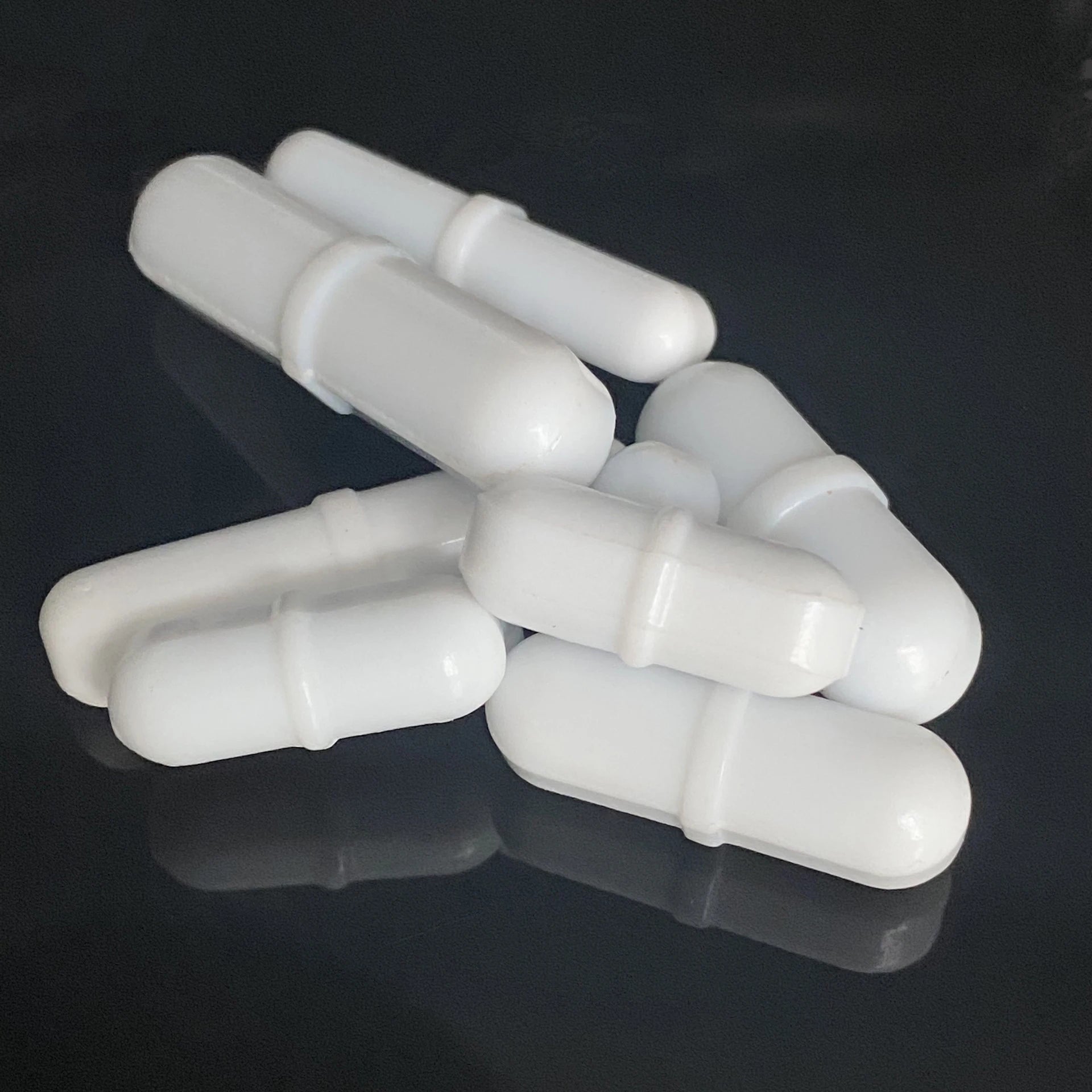 5 Pcs Laboratory Magnetic Bar Cylindrical Magnetic Stirrings Rod 3