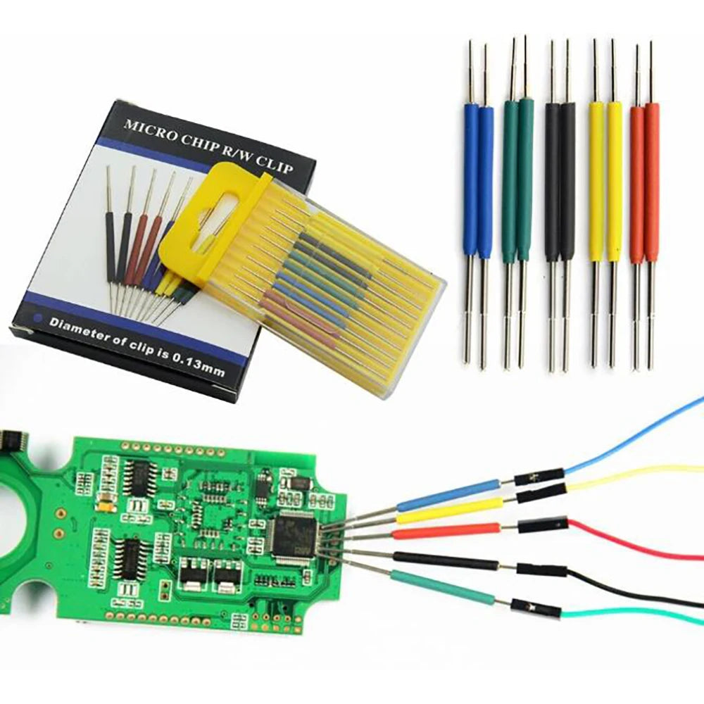 10pcs Universal Chip Test clip IC clamp Chip BIOS Online burning