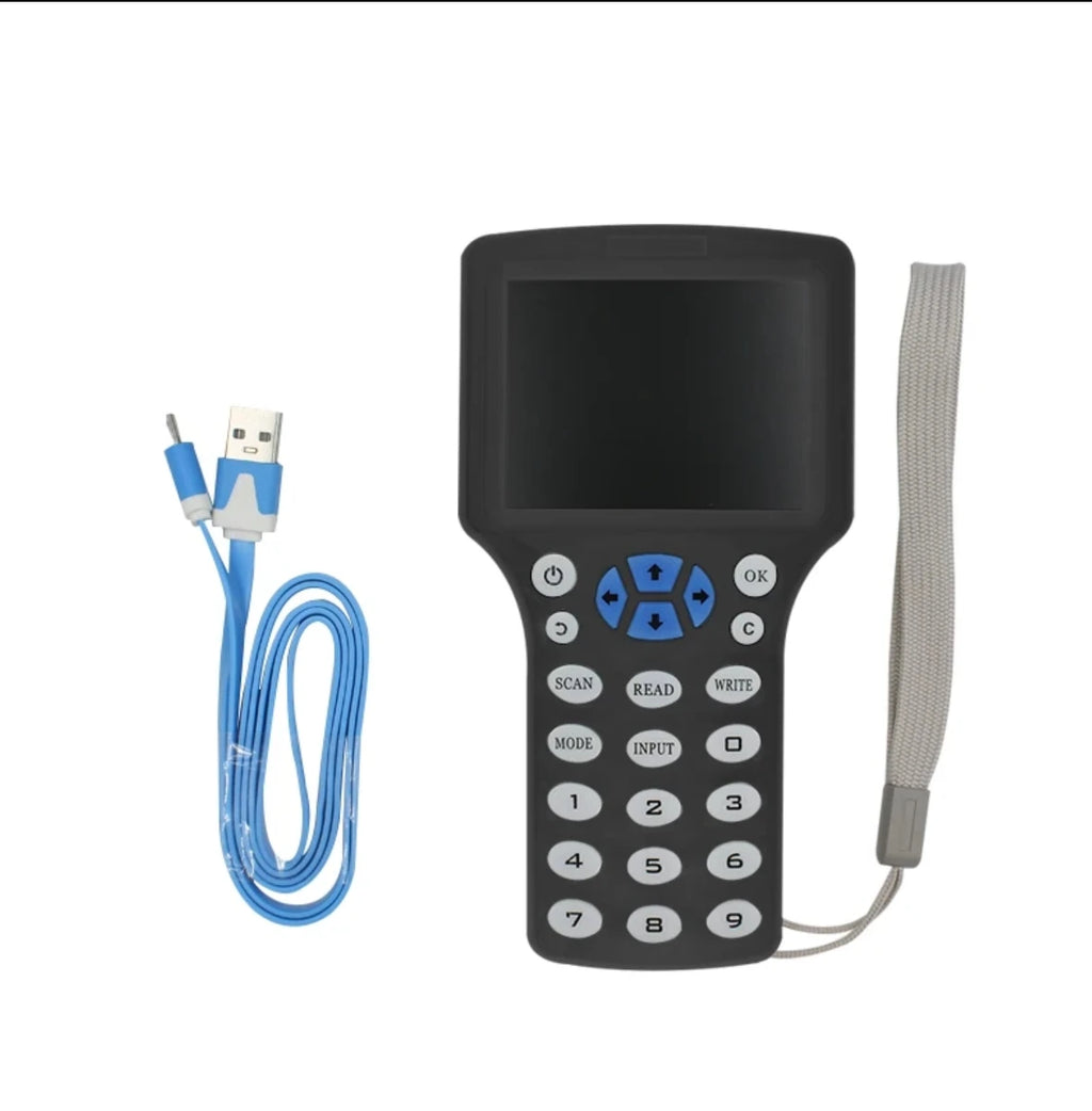 10 Frequency NFC Smart Card Reader Writer Duplicator 125K 13.56MHz