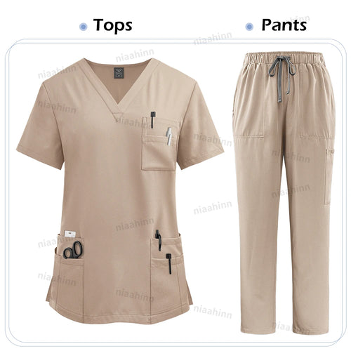High Quality Medical Clothing for Women Uniform Nurse Lab Coat Unisex
