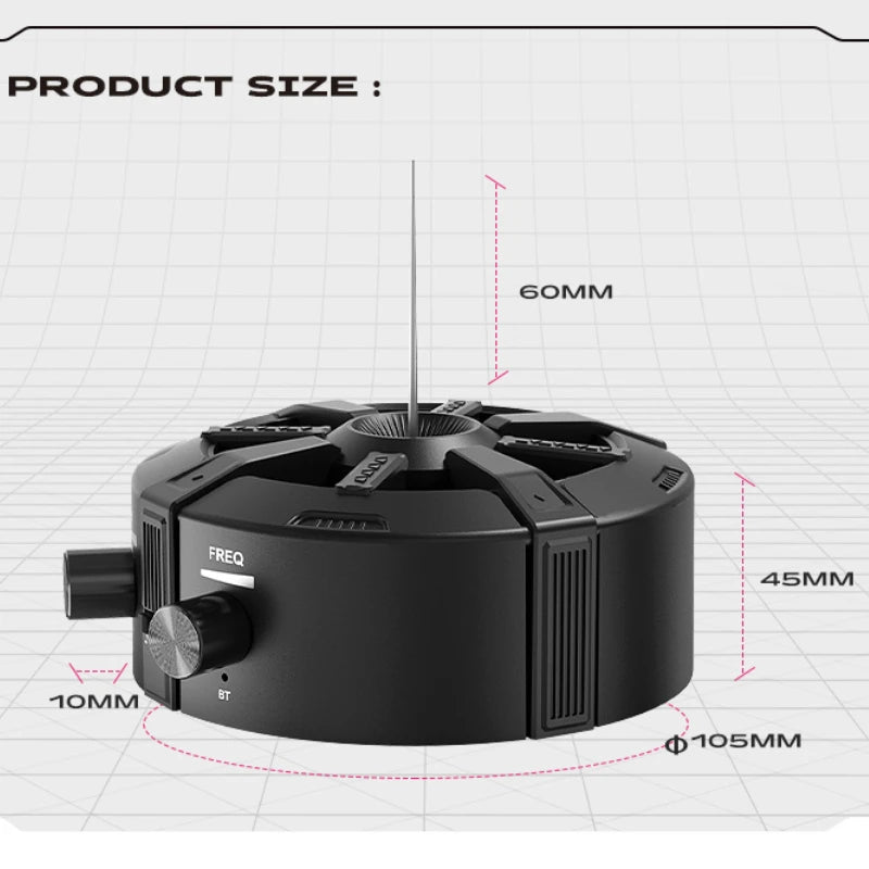 Tesla Coil Arc Music Box - Wide Voltage 110-240V, Bluetooth 5.3