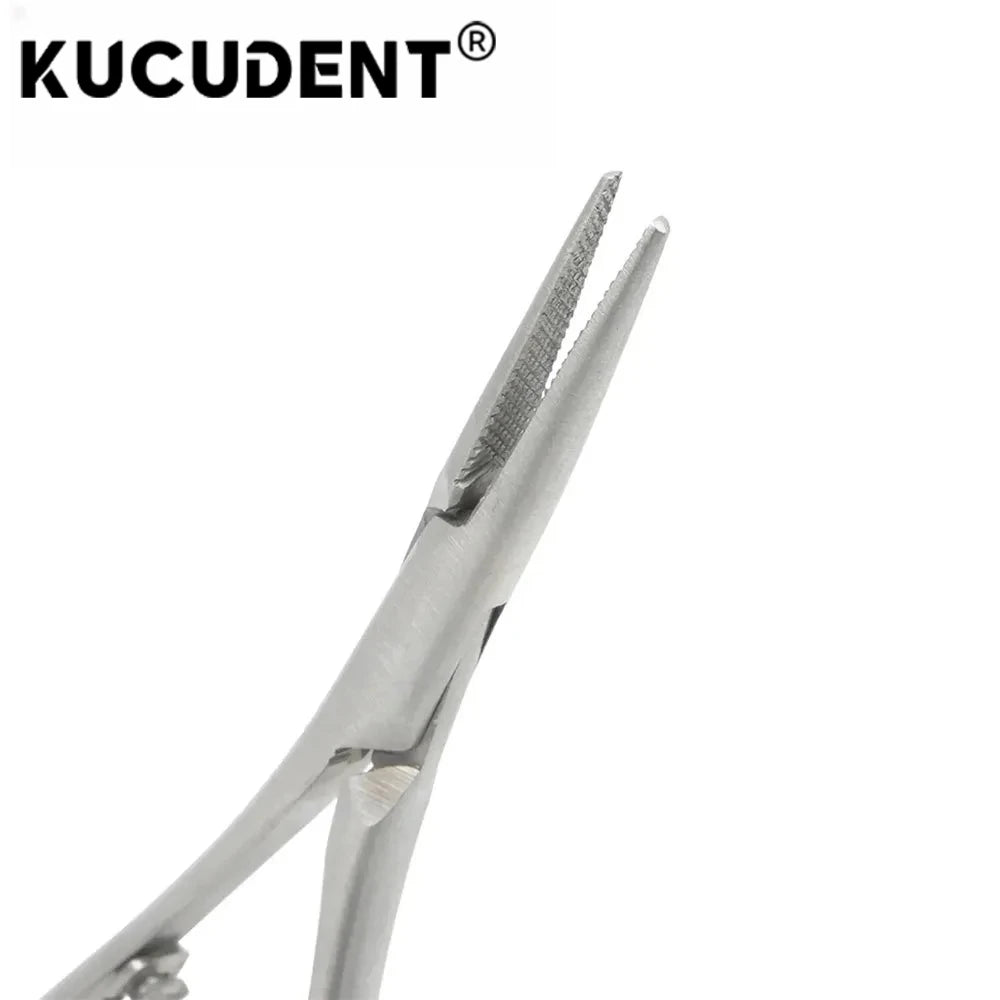 1PC Dental Needle Holder Tweezers Orthodontic Instrument Stainless