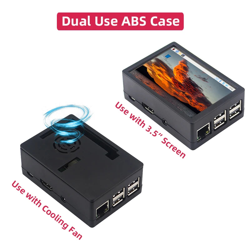 Raspberry Pi 3.5 Touch Screen 480*320 LCD TFT Display Optional ABS