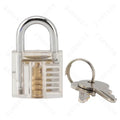 Transparent Lock Cutaway Mini Practice Locks
