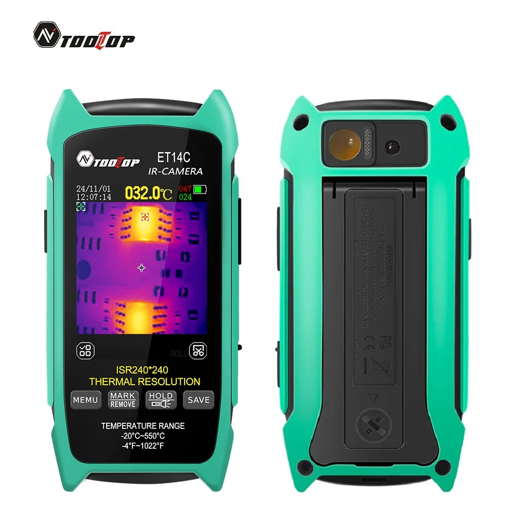 TOOLTOP ET14C 2.8inch Thermal Imager ISR240x240 25Hz Home Thermal