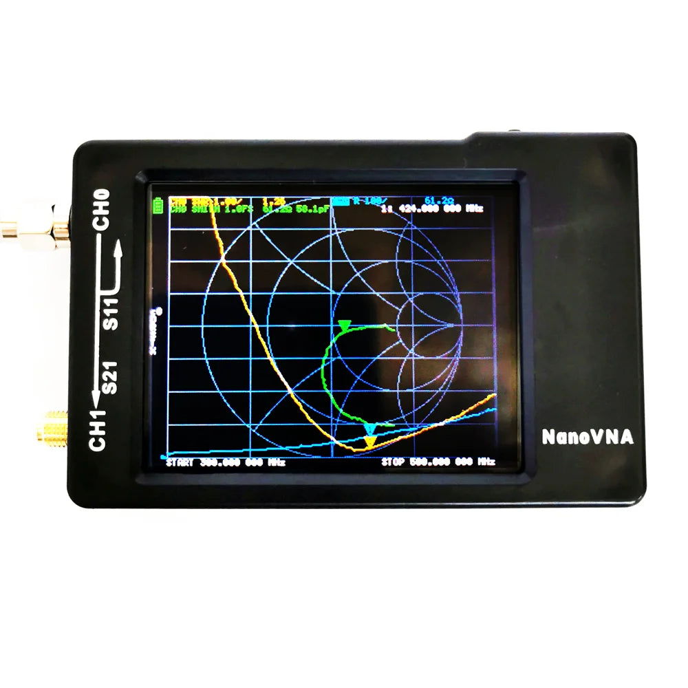 2.8" LCD 1.5GHz NanoVNA-H HF VHF UHF UV Vector Network Analyzer