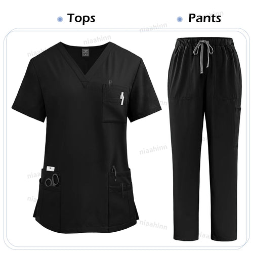 High Quality Medical Clothing for Women Uniform Nurse Lab Coat Unisex