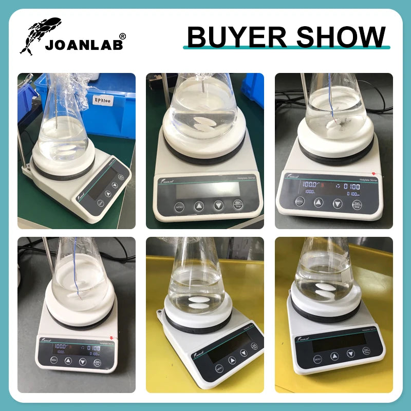 JOANLAB Magnetic Stirrer With Heating Stirrer Laboratory Thermostatic