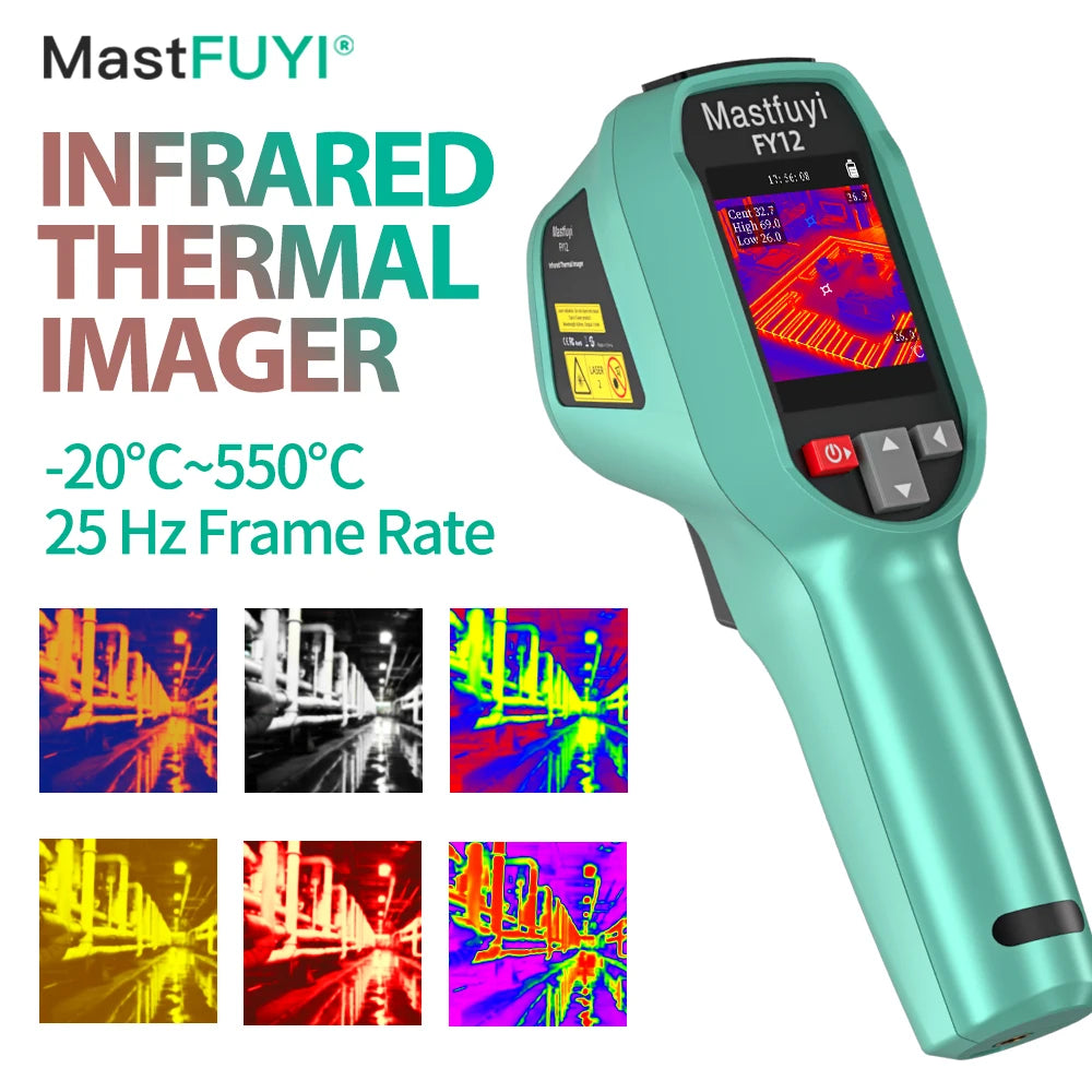 MASTFUYI Rechargeable Thermal Imaging Camera Handheld Thermal Imager
