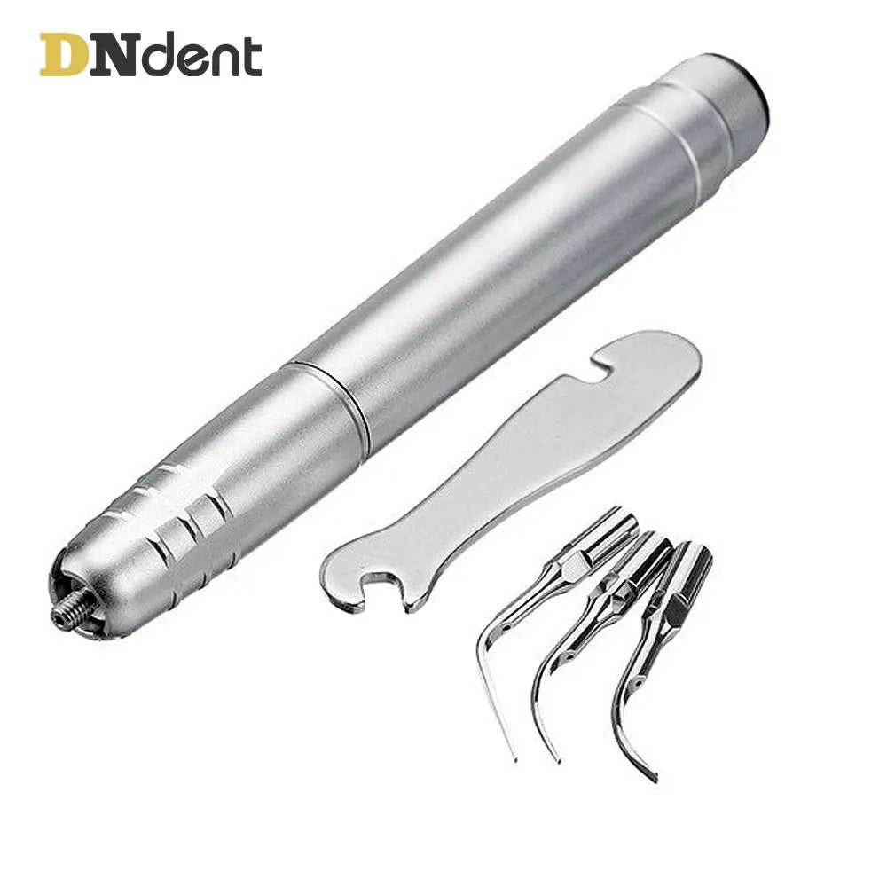 Dental Ultrasonic Air Scaler Handpiece 3 Tips Air Scaling Polishin