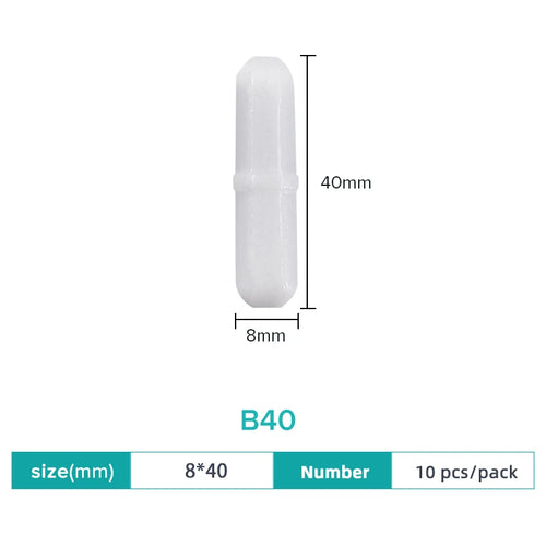 JOANLAB Magnetic Stirrer Bar Size 15mm 20mm 25mm 28mm 30mm 35mm 40mm