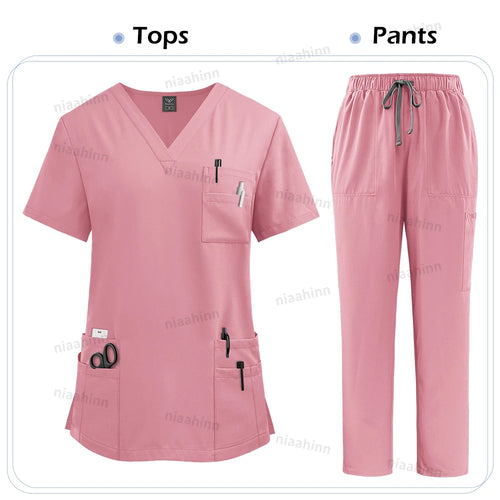High Quality Medical Clothing for Women Uniform Nurse Lab Coat Unisex