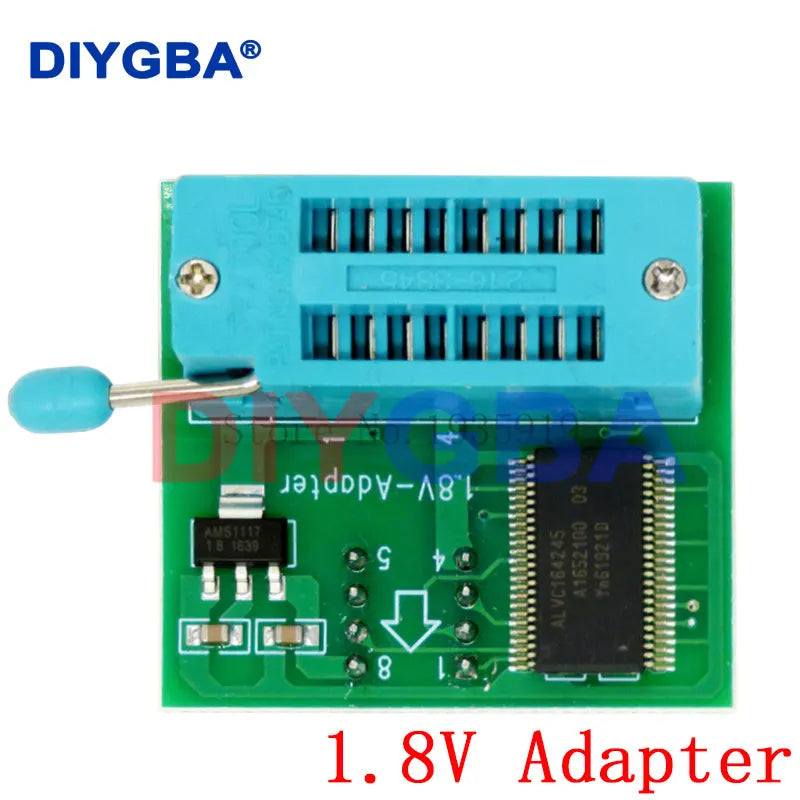 CH341A Programmer adapter+SOIC8 adapter+ SOP8 clip with cable+1.8V