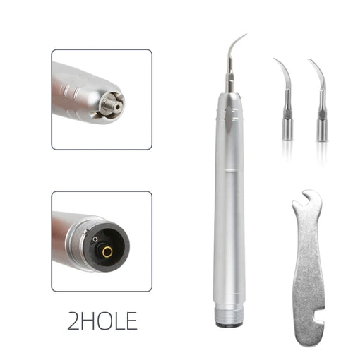 Dental Ultrasonic Air Scaler Handpiece 3 Tips Air Scaling Polishin