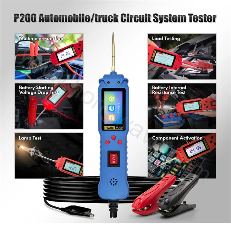 HWAUT P200 Powerprobe Automotive Power Circuit Probe Kit 12V/24V