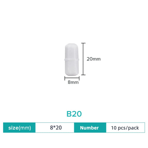 JOANLAB Magnetic Stirrer Bar Size 15mm 20mm 25mm 28mm 30mm 35mm 40mm