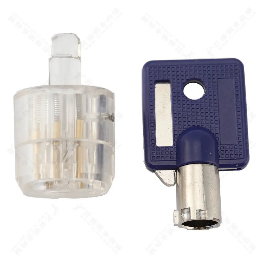 Transparent Lock Cutaway Mini Practice Locks