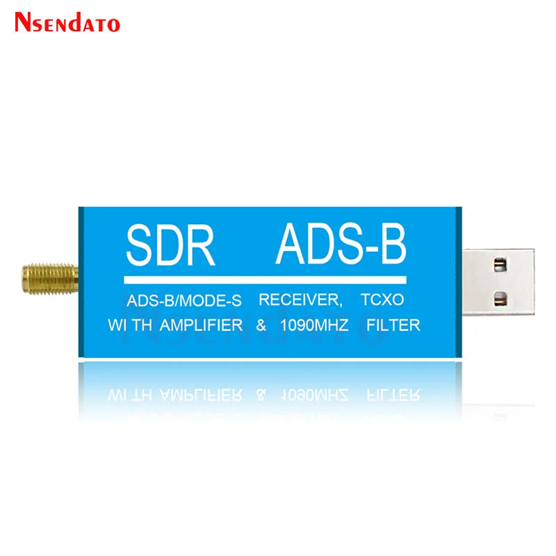 RTL2832U ADS-B Mode-S USB SDR TV Receiver Built-in RF Amplifier