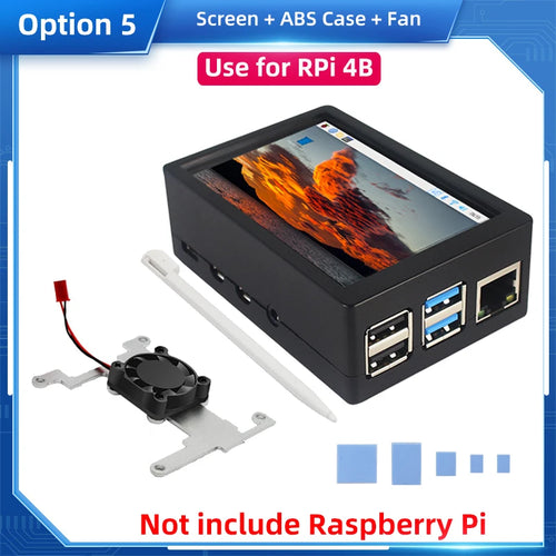 Raspberry Pi 3.5 Touch Screen 480*320 LCD TFT Display Optional ABS