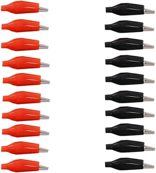 20pcs 28mm 5 Colors Small Test Clips Small Power Safety Iron Clips