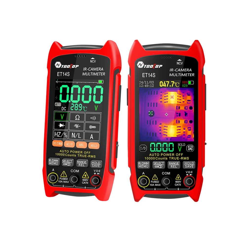 TOOLTOP ET14S 2In1 Thermal Imager Multimeter 2.8 Inch Screen PCB
