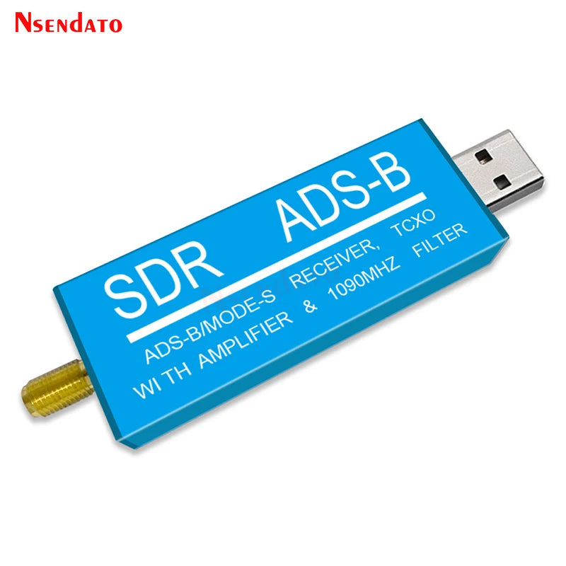 RTL2832U ADS-B Mode-S USB SDR TV Receiver Built-in RF Amplifier
