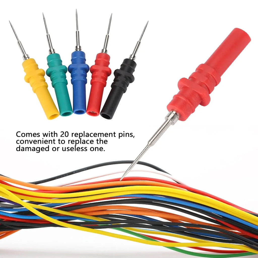 15pcs Automotive Diagnostic Test Probe Puncture Needles Oscilloscope